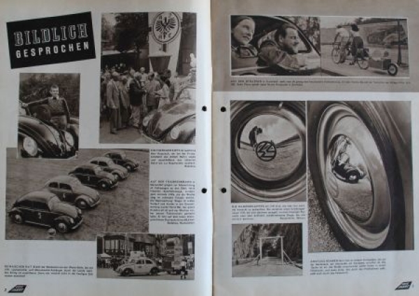 "Gute Fahrt" Volkswagen Magazine 1950 (9102)